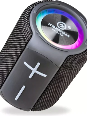 Caixa De Som Bluetooth Grave Forte Original Com Led